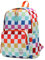 VASCHY Schulrucksack, Wasserabweisender Leicht Rucksack Herren Damen Schultasche für Hochschule Teenager Mädchen Jungen Casual Daypack für Reise Sport Wandern Arbeit Farbiges Raster