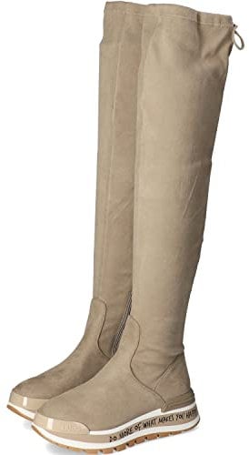 Liu Jo Scarpa Donna Sabbia BF2131 TX028 D Stivale CUISSARD Suede AMAZING06 36