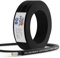 ANFIL Cavo di Prolunga per Pannelli Solari - Nero e Rosso 4 mm2 6 mm2-1800 V DC Nominale - Cavo di Qualità a Doppio Isolamento (30m, 4mm2 Nero)