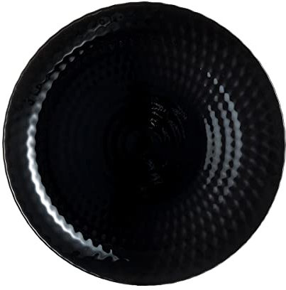 Luminarc Pampille Noir Assiette plate en verre 25 cm