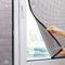Zlovne Selbstklebend Sonnenschutzfolie,Wärmeschutzfolie Verdunkelungsfolie,9 mm Dicke Reflektionsfolie für Schlafzimmer, Badezimmer,Garage,Fenster Sichtschutz Fensterfolie (100x120cm/39 x47)
