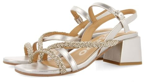 GIOSEPPO Femme Niscemi Sandale, Argent métallique, 36 EU