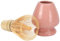 Ensemble fouet à thé matcha – Fouet en bambou et porte-fouet – Rose