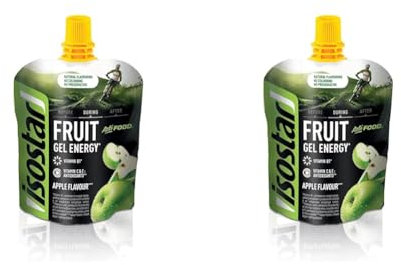Isostar Actifood Sabor Manzana, 90 g (Paquete de 2)