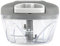 JATA HOGAR HMAQ4557 - Picadora Manual con Cuerda para todo tipo de Alimentos. 3 alturas de corte. Cuchilla de acero inox. 400 ml de capacidad. Libre de BPA