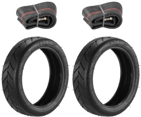 2x 8.5 Zoll Reifen für E-Scooter 8.5x2.0 Zoll inkl. 2x Schlauch mit Autoluftventilen