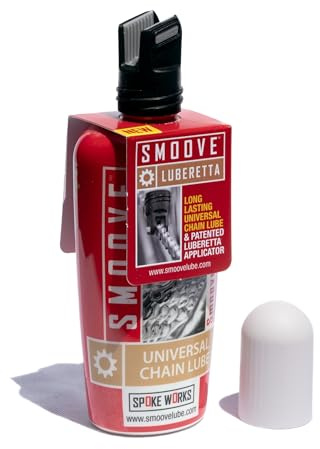 SMOOVE Universal cykelkedjesmörj. Långvarigt vaxbaserat smörjmedel med precision smörjmedel för väg-, MTB-, grus och Cyclocrosscyklar – 125 ml