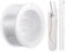 Zocipro 500m x 0,3mm klarer Nylonfaden, Durchsichtiges Nylonschnur zum Basteln mit Schere und Perlennadel, Transparent Angelschnur für Armbänder, Hängende Dekorationen, Schmuckherstellung