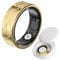 Smart Ring Android IOS Smartringe für Herren Damen Schlaftracker Pulsmesser Schrittzähler Fitness Ring Tracker Smartring Fitnessring Herzfrequenz Sport Fitnesstracker Schwarz Gold Silber