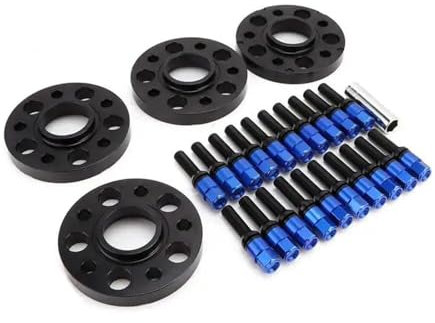 20mm Spurverbreiterungssatz 5x112 66,56mm Für B&MW F40 F45 F46 F48 F49 G01 G02 G05 G07 G11 G20 G29 G30 G30 G31 G32 CAVINBDZ(Blau)