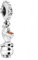 TCZNAF Snowman Baby Charm-Anhänger Bead Kompatibilität für Europas Anhänger Christmas Schmuck für Damen 925 Sterling Silver Zirkonia Weihnachten