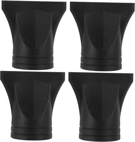 OATIPHO 4 Pezzi Accessori Per Asciugacapelli Ugello Per Parti Di Sostituzione Dell'asciugacapelli Asciugacapelli Con Bocchetta Stretta Accessorio Per Asciugacapelli Nero Plastica