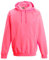 noTrash2003 Sweat-shirt fluo à capuche fluorescent - Différentes tailles et couleurs, Rose électrique., M
