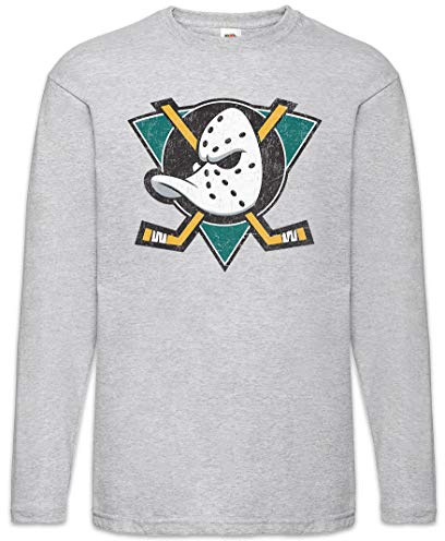 Urban Backwoods Ducks Hockey T-Shirt a Manica Lunga Long Sleeve