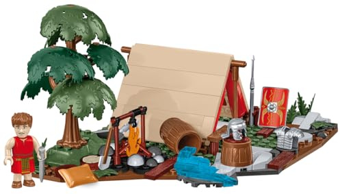 COBI Römisches Lager – Zelt, Maßstab 1:35, 198 Teile | Bedruckt (Pad Printed), Diorama mit Zelt, Legionärsfigur, Modulares Lager IMPERIUM ROMANUM, Komponenten aus der EU, ab 8+