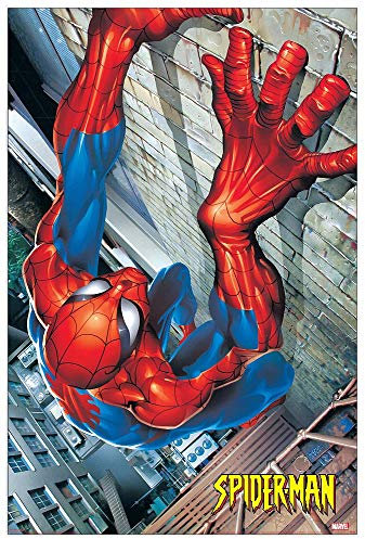 Artopweb Spiderman Panneaux Decoratifs, Bois d'ingénierie, Multicolore, 60x90 Cm