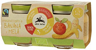 8 X 80GR BIO Baby Food OMOGENIZZATO ALCE NERO - Possibilità di Ordine Misto