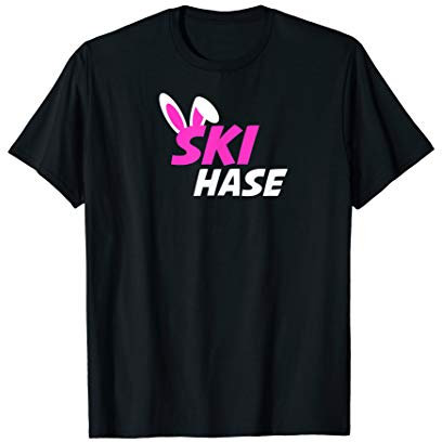 Ski Hase Apres Ski - Ski Hasen, Häschen, Party Kostüm T-Shirt