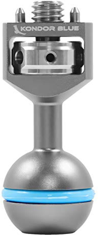 KONDOR BLUE | Cine Magic Arm Ball Head to 3/8” | Magic Arm Ecosystem, 25mm Cine Standard, Modular Arm Accessory | Space Gray