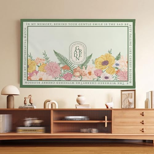 SDGBCXD Copertina per TV, Copertura TV Universale Colorata Protezione Antipolvere for Schermo for LED LCD, Modello di Pittura for Decorazione Camera da Letto Interna for televisori(B,46 50IN)