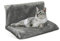 Rainberg Cat Dog Radiator Bed Warm Fleece Beds Basket Cradle Hammock, Keeps Pet Warm, Easy to install (Grey)