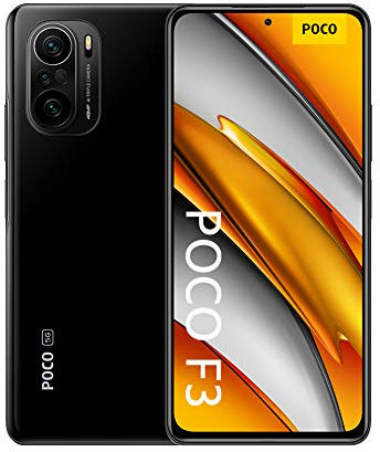 Xiaomi Poco F3 - Smartphone 8+256GB, 6,67” 120Hz, Snapdragon 870, Cámara Triple de 48MP, 4520mAh, Negro Nocturno