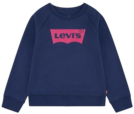 Levi's Kids Batwing Crewneck Sweatshirt Fille Medieval Blue 2 Ans