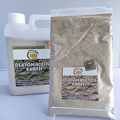 Diatomaceous Earth Red Spider Mite Poultry Feed 100% Natural Insecticide 100g 800g 2500g (2500g (2.5kg))