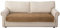 Eismodra Sofa Überzug,Sofabezug 3 Sitzer,Anti-Rutsch-Couch Überzug für L Form Sofaschoner Chaiselongue Ecksofa 2 Sitzer Schonbezüge Wohnzimmer Sessel Hunde Haustiere,Kaffee,90x160cm(nur 1 Stück)