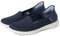 Skechers On-The-Go Flex Astonish, Zapatillas sin Cordones Mujer, Navy, 37 EU