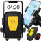 Retoo Support Téléphone Vélo Moto Porte Telephone Velo Universel Support Telephone Trotinette Electrique Scooter VTT avec 360° Rotation pour 3,5 à 6,5 Pouces GPS pour Smartphones Autres Appareils
