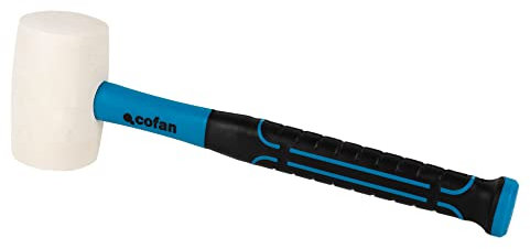 Cofan Maceta de Goma Blanca | Peso de 340, 680 o 900 gr | Cabeza de Goma (900)