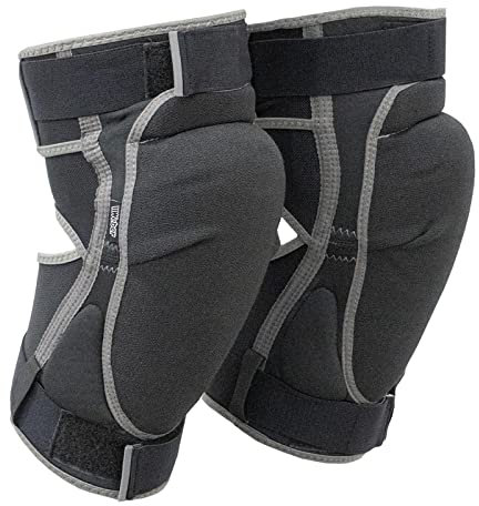 Weber Knieprotektor Motorrad Fahrrad Protektor Knieschützer Knieschoner schwarz (L)