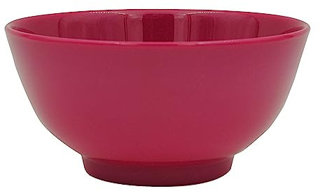 Rice Tazza grande da colazione in melamina fucsia lampone