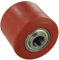 Rollentechnik Roulette en polyuréthane pour transpalette 82 x 100 mm Longueur d'encastrement 106 mm Alésage : 20 mm
