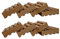 hausleben 8er Set Untersetzer Palette | 12x8x2cm | Natur | Bambus | umweltfreundlich | Küche | Tisch | Deko