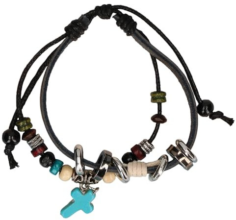 Geh deinen Weg: Lederarmband