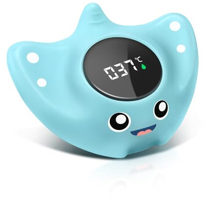 BabyElf Baby Badethermometer Sicherheit, Digital Water Thermometer kindersicheres Bade-Thermometer für Kinder Babybad Kleinkinder Schwebende Zeit Spielzeug