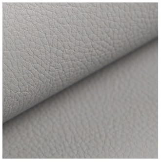 TAPHICEROS Leder Reparatur Set | Hellgrau, 1000cm x 140cm | Meterware Kunstleder Lederreparatur Lederflicken Set Hochwertiges Lederflickenset für Autositz Sofa Möbel Bürostuhl DIY