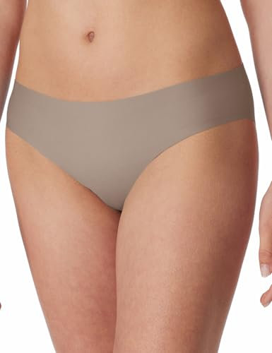 Schiesser Damen Invisible Panty - Cotton, clay_161925, 42