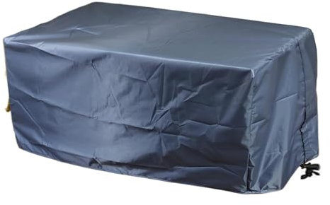 Abdeckung für Bollerwagen, Abdeckung für faltbar Bollerwagen, 210D Oxford Wasserdicht Anti-UV Staubdicht Bollerwagen Abdeckung Gartenwagen Abdeckung (Grau)