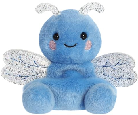 Aurora, 33889 Palm Pals Dart Libelle, 12,7 cm, Plüschtier, blau