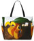 Mango Strandtasche für Damen, große Kapazität, übergroße Tragetasche für Wochenendreisen, Schwarz , Einheitsgröße