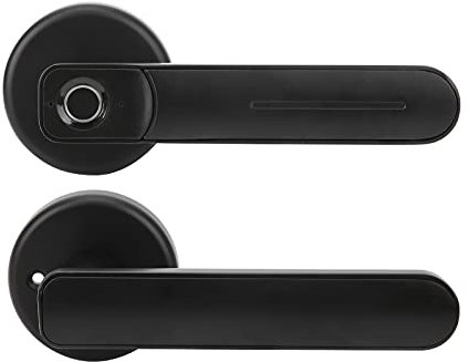Lock Smart, Puerta blindada de Bloqueo Inteligente, Funciones avanzadas como la Apertura automática, biométrica, desbloqueo con Llave, para Casas Modernas y oficinas Profesionales