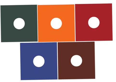 Artibetter 5pcs Vinyl Record Sleeves Album Protective Covers Jackets for Record Storage Use Vinyl Albums