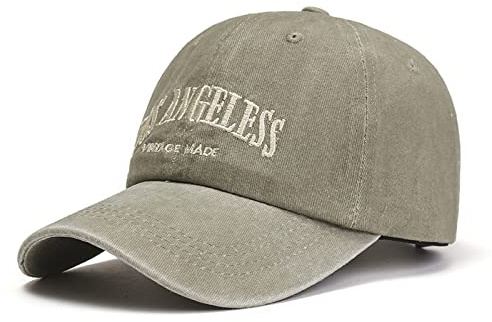 Generisch Cap Herren Sommer - Einstellbare Brief Baseballmütze mit Stickerei Hop Trucker Cap für Damen Herren Sonnenschutz Baumwollhut Mütze