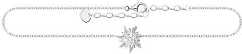 Thomas Sabo Damen Fußkettchen Sonne 925 Sterling Silber AK0019-051-14-L27v