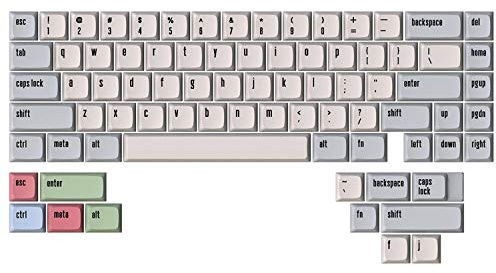 DROP + MiTo XDA Canvas Tastenkappen-Set für 65% Tastaturen - Kompatibel mit Cherry MX Switches und Clones (65% 79-Tasten-Kit)