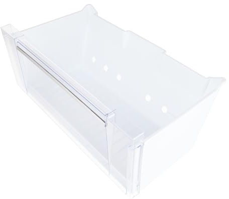 sparefixd Lower Bottom Drawer White Crystal to Fit Hotpoint Fridge & Freezer