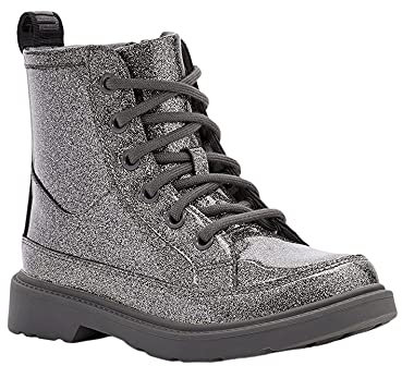 UGG Robley Glitter, Stivali Bambina, Charcoal, 22 EU
